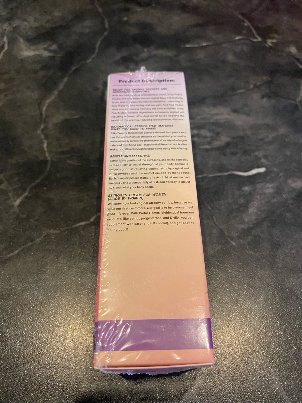 Parlor Games Silky Peach 🍑 Cream - Picture 4 of 4